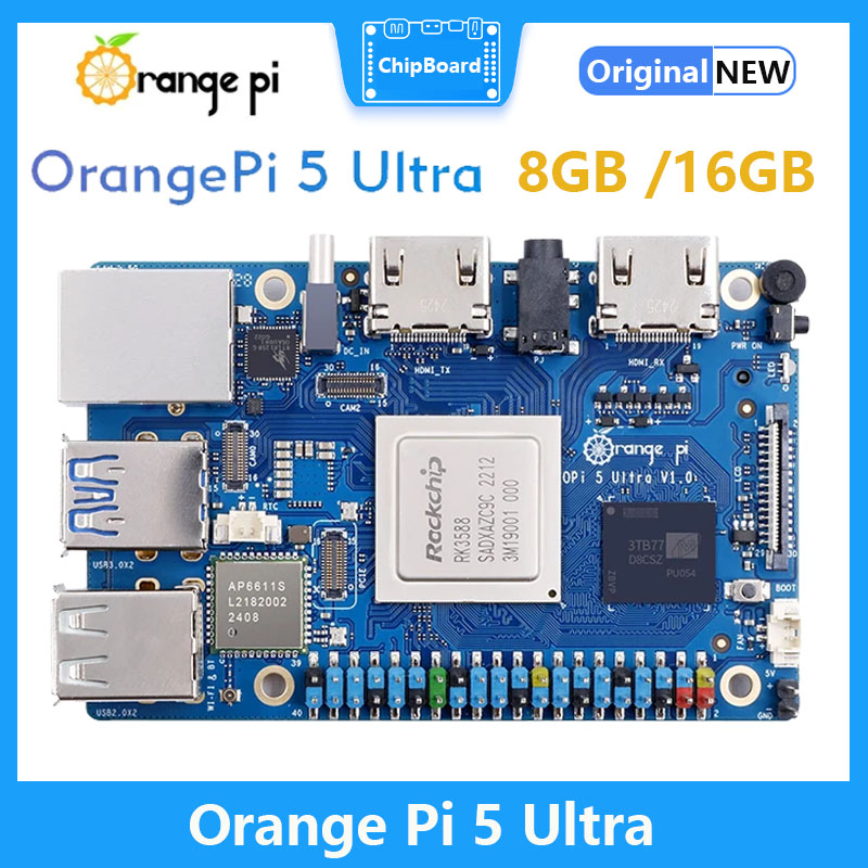 Rockchip Rk3588 Development Board - Orange Pi 5 Ultra 8GB/16GB LPDDR5