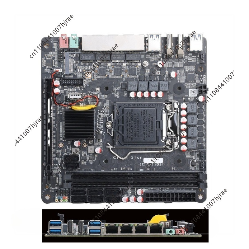 Nas Motherboard 8 Sata Mini Itx - لوحة أم Mini ITX C246 NAS