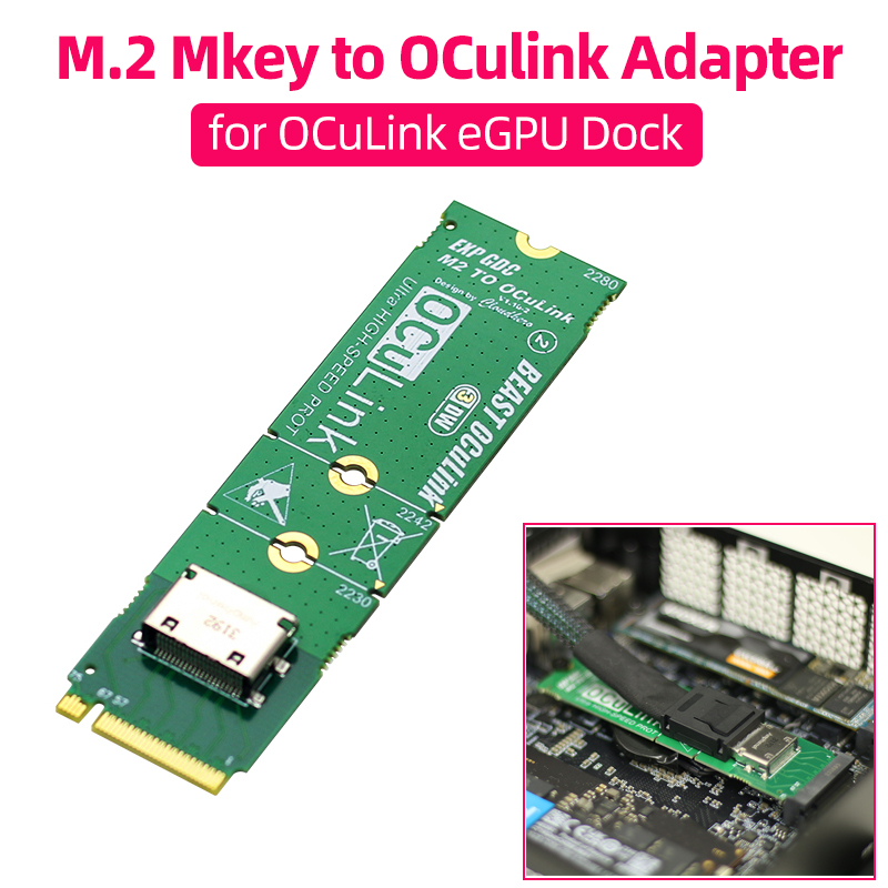Oculink Egpu Mini Pc - محول NVME M.2 M إلى OCuLink
