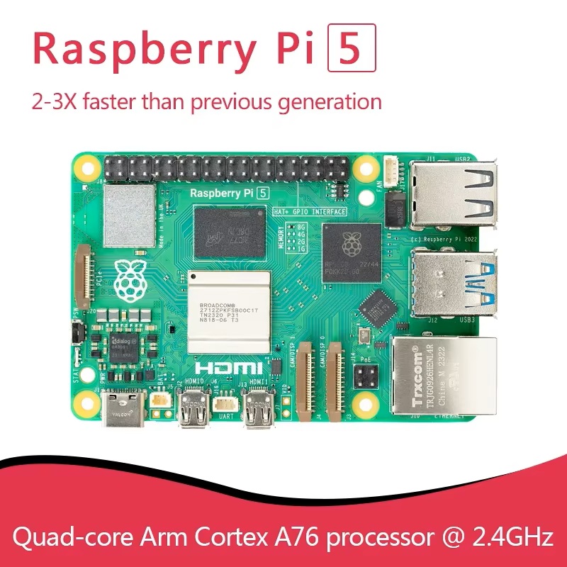 راسبيري باي 5 الأصلي الرسمي، و - مراجعة Raspberry Pi 5 8Gb Board وسعره