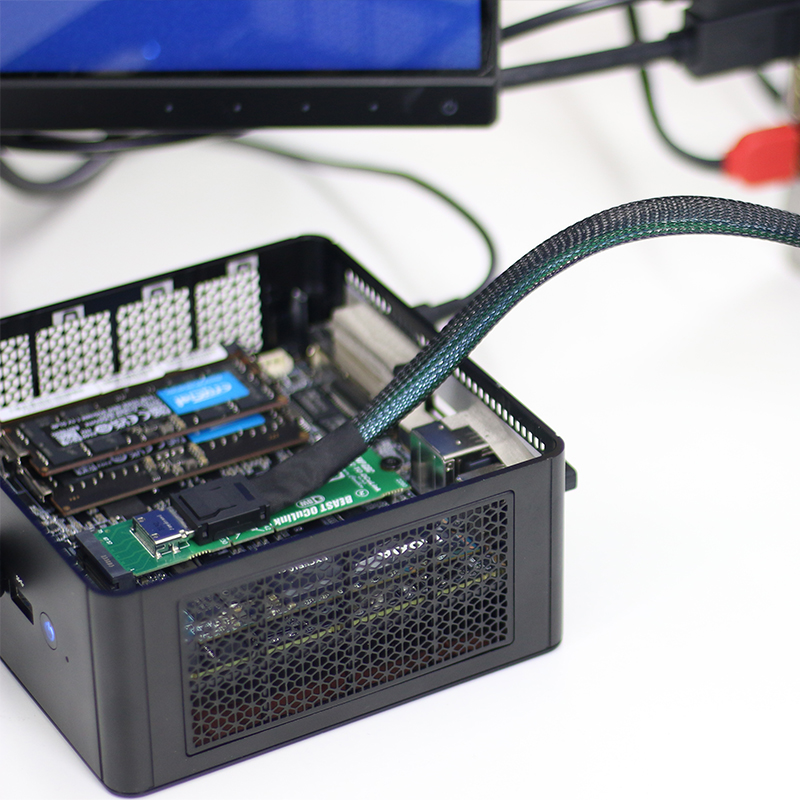 محول NVME M.2 M إلى OCuLink لأ - مراجعة Oculink Egpu Mini Pc وسعره
